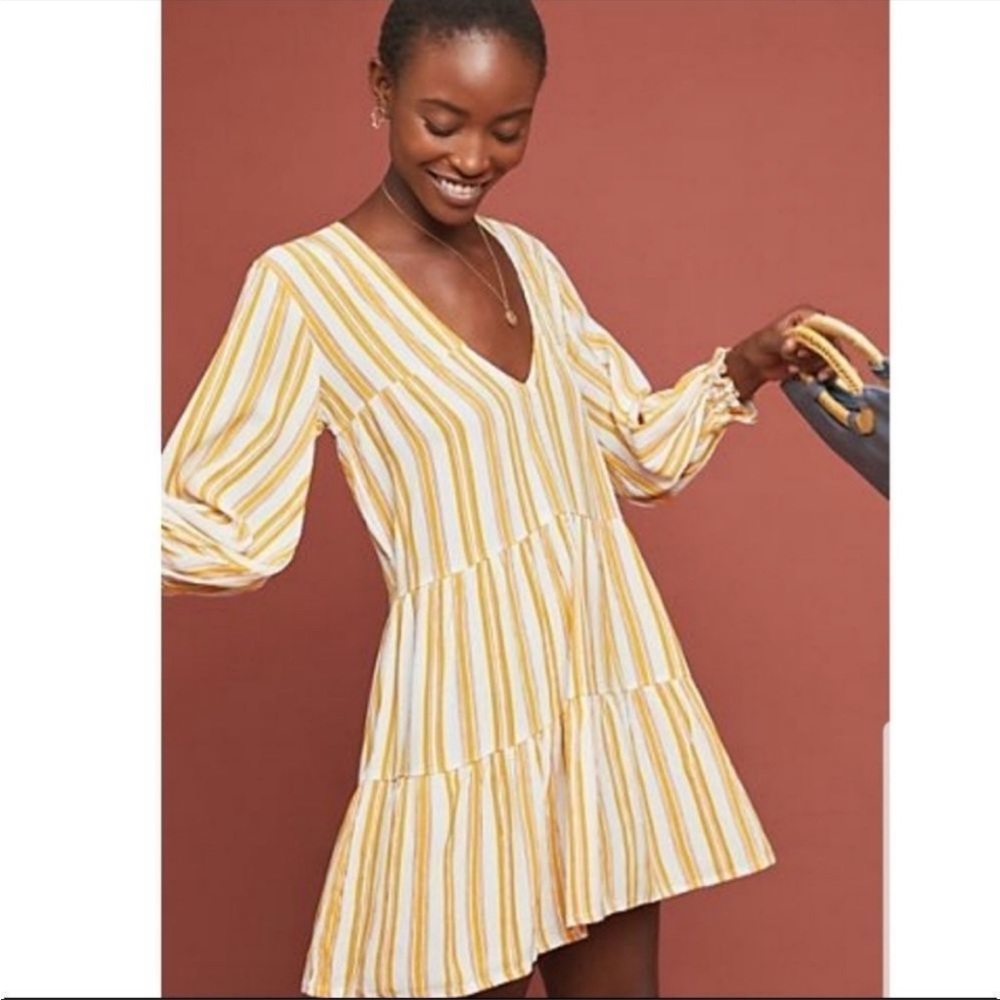 FAITHFULL THE BRAND Le Gallion Azure Stripe Tunic
